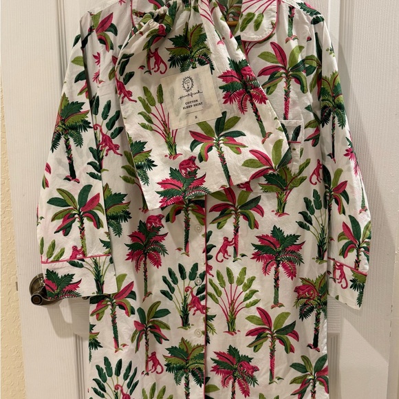 Printfresh Royal Palm Sleepshirt - Picture 3 of 6